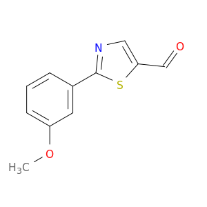 2-(3-甲氧苯基)-1,3-噻唑-5-甲醛