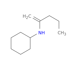 Cyclohexanamine, N-(1-methylenebutyl)-