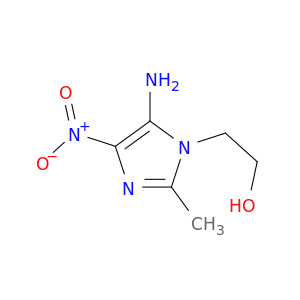 1H-Imidazole-1-ethanol, 5-amino-2-methyl-4-nitro-