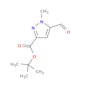 tert-butyl 5-formyl-1-methyl-1H-pyrazole-3-carboxylate