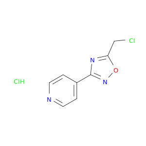 吡啶,4-[5-(氯甲基)-1,2,4-恶二唑-3-基]-,盐酸盐(1：1)