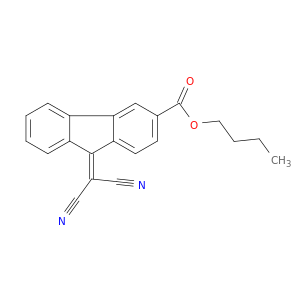 9H-Fluorene-3-carboxylic acid, 9-(dicyanomethylene)-, butyl ester