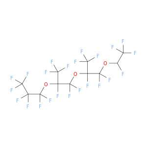 propane, 1,1,1,2,3,3-hexafluoro-2-(heptafluoropropoxy)-3-(1,2,2-trifluoro-2-(1,2,2,2-tetrafluoroethoxy)-1-(trifluoromethyl)ethoxy)-