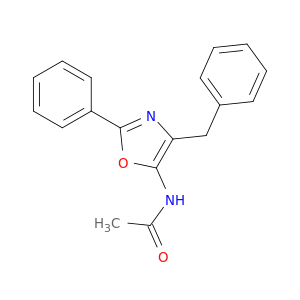 Acetamide, N-[2-phenyl-4-(phenylmethyl)-5-oxazolyl]-