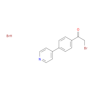 Ethanone, 2-bromo-1-[4-(4-pyridinyl)phenyl]-, hydrobromide