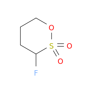 1,2-Oxathiane, fluoro-, 2,2-dioxide