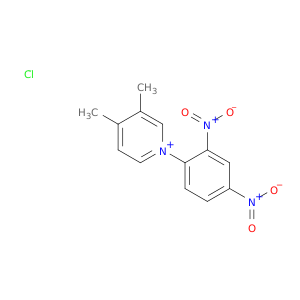 Pyridinium, 1-(2,4-dinitrophenyl)-3,4-dimethyl-, chloride