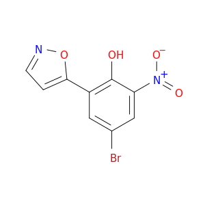 4-溴-2-(5-异恶唑基)-6-硝基苯酚