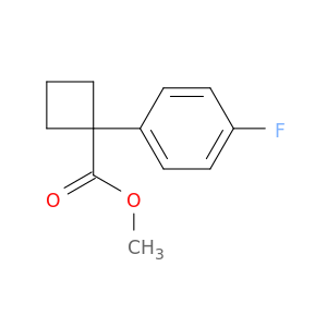 Methyl 1-(4-fluorophenyl)cyclobutanecarboxylate