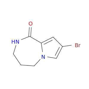 8-bromo-1H,2H,3H,4H,5H-pyrrolo[1,2-a][1,4]diazepin-1-one