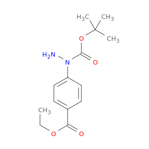 叔-丁基 1-(4-(乙氧羰基)苯基)肼甲酸基酯