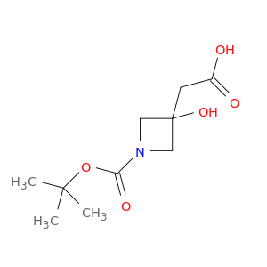 2-(1-(叔丁氧羰基)-3-羟基氮杂环丁烷-3-基)乙酸