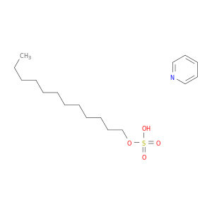 Sulfuric acid, monododecyl ester, compd. with pyridine (1:1)