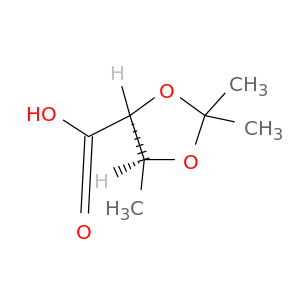 1,3-Dioxolane-4-carboxylicacid, 2,2,5-trimethyl-, (4S-cis)- (9CI)