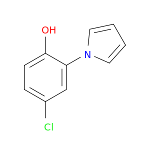 Phenol, 4-chloro-2-(1H-pyrrol-1-yl)-