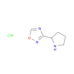 3-(pyrrolidin-2-yl)-1,2,4-oxadiazole hydrochloride