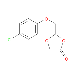 1,3-Dioxolan-4-one, 2-[(4-chlorophenoxy)methyl]-