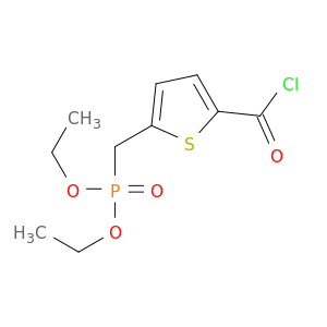 Phosphonic acid, [[5-(chlorocarbonyl)-2-thienyl]methyl]-, diethyl ester