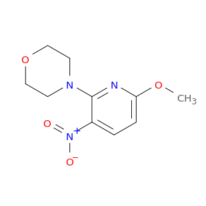 Morpholine, 4-(6-methoxy-3-nitro-2-pyridinyl)-