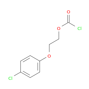 Carbonochloridic acid, 2-(4-chlorophenoxy)ethyl ester