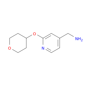 [2-(Tetrahydro-2H-pyran-4-yloxy)pyridin-4-yl]methylamine