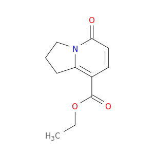 ETHYL 5-OXO-1,2,3,5-TETRAHYDROINDOLIZINE-8-CARBOXYLATE