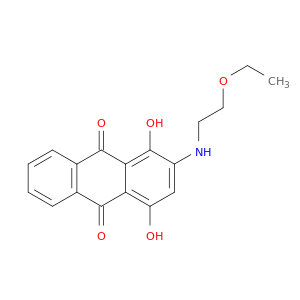 2-[(2-乙氧基乙基)氨基]-1,4-二羟基-9,10-蒽酮