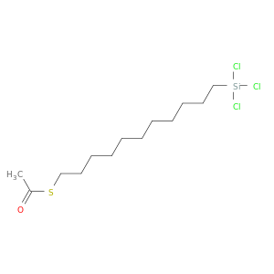 Ethanethioic acid, S-[11-(trichlorosilyl)undecyl] ester