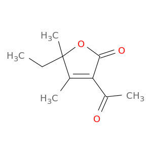 2(5H)-Furanone, 3-acetyl-5-ethyl-4,5-dimethyl-
