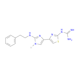 Guanidine, [4-[2-[(2-phenylethyl)amino]-1H-imidazol-4-yl]-2-thiazolyl]-