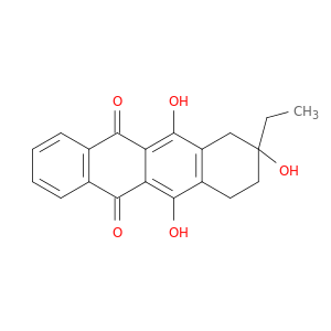 5,12-Naphthacenedione, 8-ethyl-7,8,9,10-tetrahydro-6,8,11-trihydroxy-