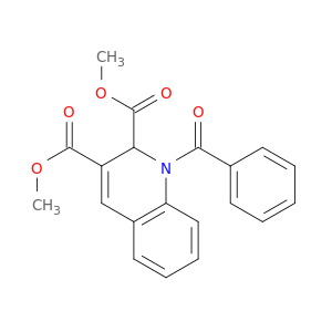 2,3-Quinolinedicarboxylic acid, 1-benzoyl-1,2-dihydro-, dimethyl ester