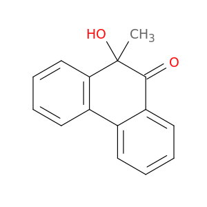 9(10H)-Phenanthrenone, 10-hydroxy-10-methyl-
