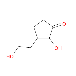 2-Cyclopenten-1-one, 2-hydroxy-3-(2-hydroxyethyl)-