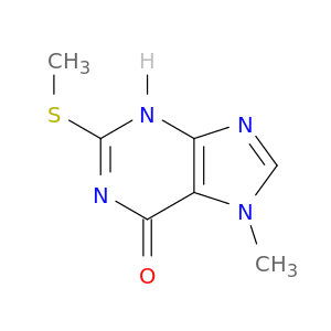 7-methyl-2-(methylsulfanyl)-3,7-dihydro-6h-purin-6-one