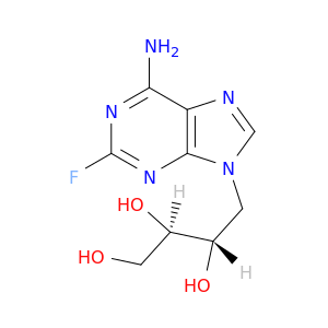 1,2,3-Butanetriol, 4-(6-amino-2-fluoro-9H-purin-9-yl)-, (2R,3S)-