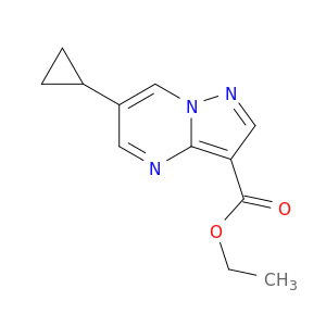 乙基 6-环丙基吡唑并[1,5-a]嘧啶-3-甲酸基酯
