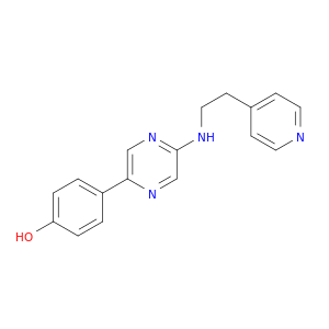 Phenol, 4-[5-[[2-(4-pyridinyl)ethyl]amino]pyrazinyl]-