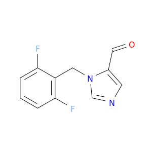 3-(2,6-DIFLUORO-BENZYL)-3H-IMIDAZOLE-4-CARBALDEHYDE