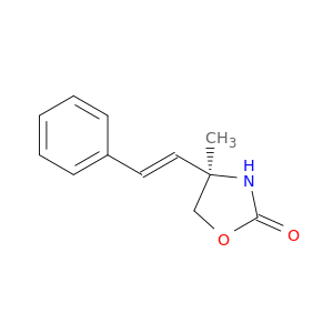2-Oxazolidinone, 4-methyl-4-[(1E)-2-phenylethenyl]-, (4R)-