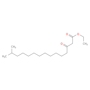 Pentadecanoic acid, 14-methyl-3-oxo-, ethyl ester
