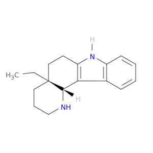 1H-Pyrido[3,2-c]carbazole, 4a-ethyl-2,3,4,4a,5,6,7,11c-octahydro-, cis-