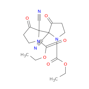 [2,2'-Bipyrrolidine]-1,1'-dicarboxylicacid, 2,2'-dicyano-3,3'-dioxo-, 1,1'-diethyl ester