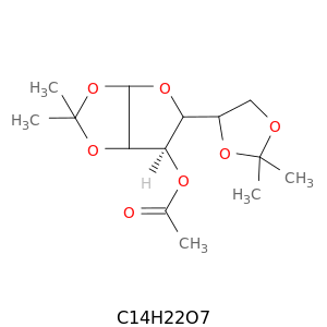 3-O-乙酰基-1,2:5,6-二-O-异丙基-Α-D-呋喃(型)葡萄糖