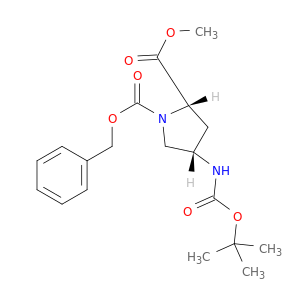 (2S,4S)-1-Cbz-4-Boc-氨基吡咯烷-2-羧酸甲酯