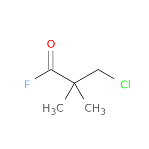 Propanoyl fluoride, 3-chloro-2,2-dimethyl-