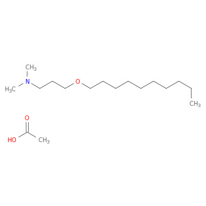 1-Propanamine, 3-(decyloxy)-N,N-dimethyl-, acetate