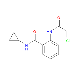 2-(2-Chloroacetamido)-N-cyclopropylbenzamide