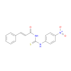 2-Propenamide, N-[[(4-nitrophenyl)amino]thioxomethyl]-3-phenyl-, (E)-