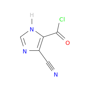 1H-Imidazole-5-carbonylchloride, 4-cyano-